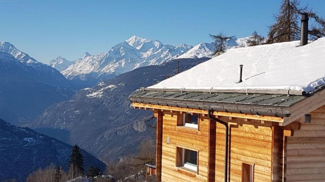 Chalet Matterhornsicht Naters Extérieur photo