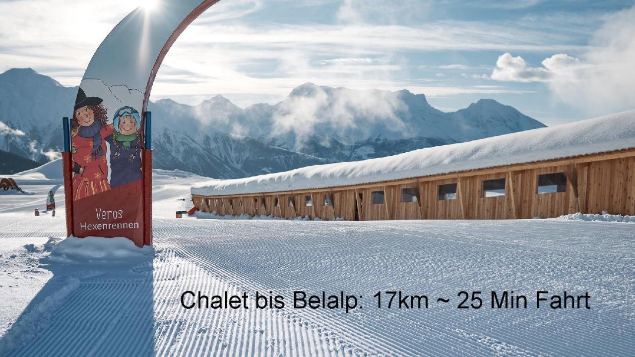Chalet Matterhornsicht Naters Extérieur photo