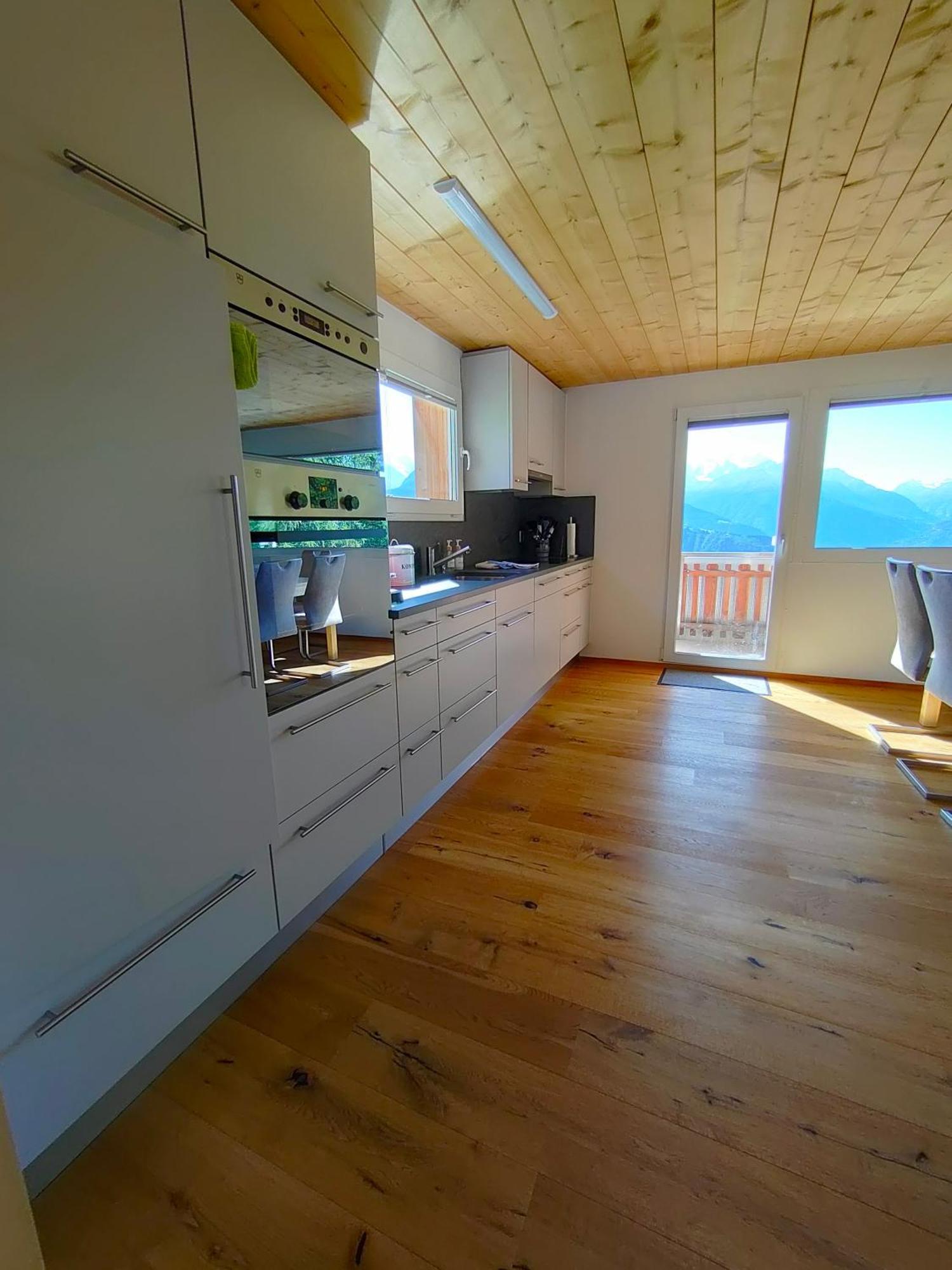 Chalet Matterhornsicht Naters Extérieur photo